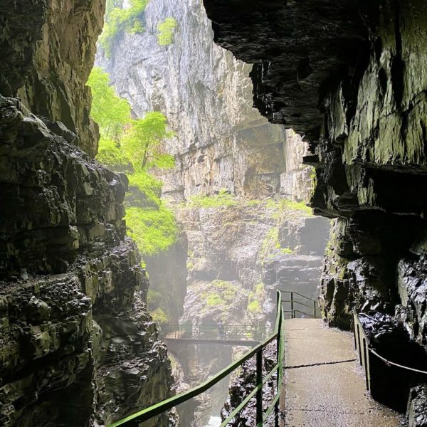 Weg hinterer Teil Klamm
