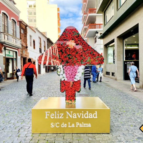 Weihnachten Altstadt Santa Cruz de La Palma
