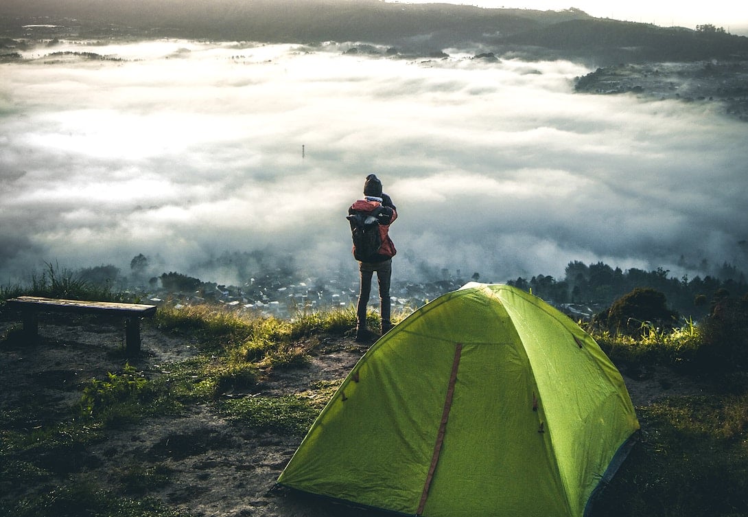 Wildcamping über den Wolken