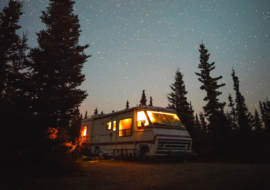 Wohnmobil Sternenhimmel freistehen