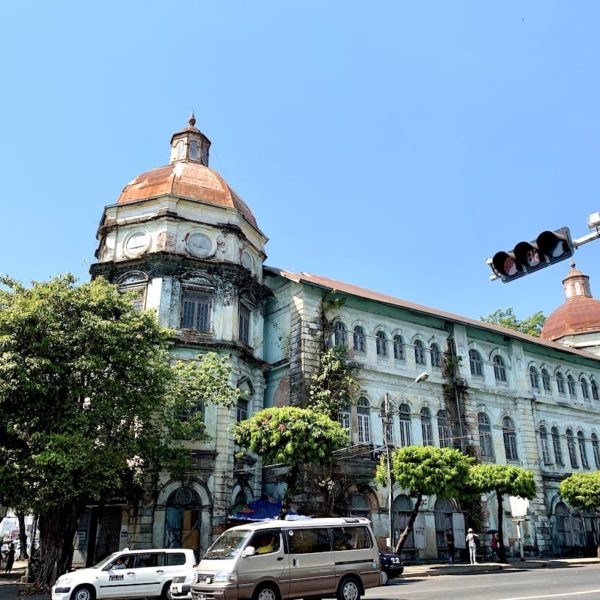Yangon Kolonialhaus Myanmar