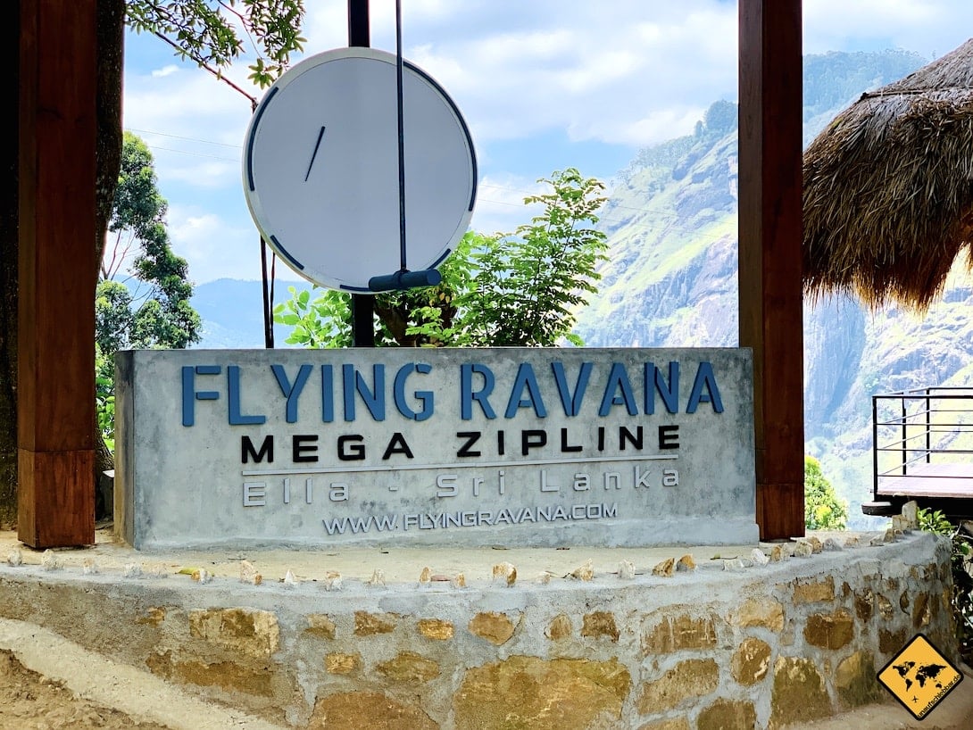 Zipline Flying Ravana Ella Sri Lanka