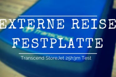 Externe Reise Festplatte (Transcend StoreJet 25h3) im Test