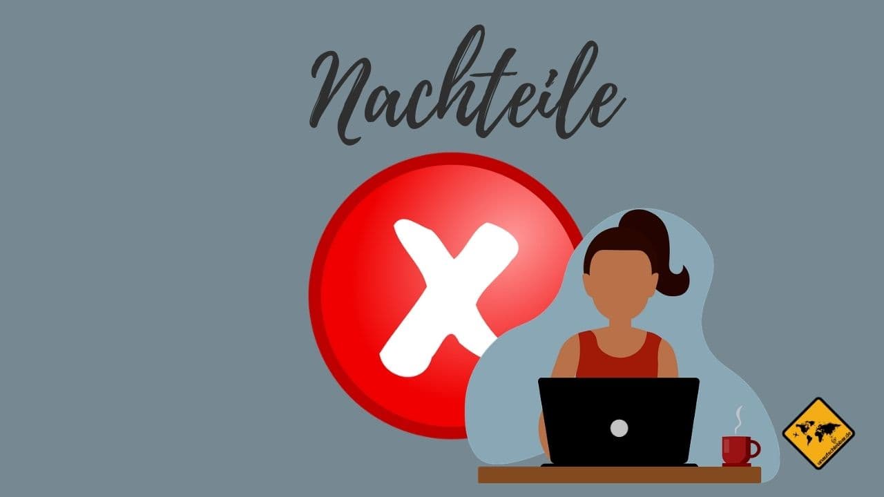 remote arbeiten Nachteile
