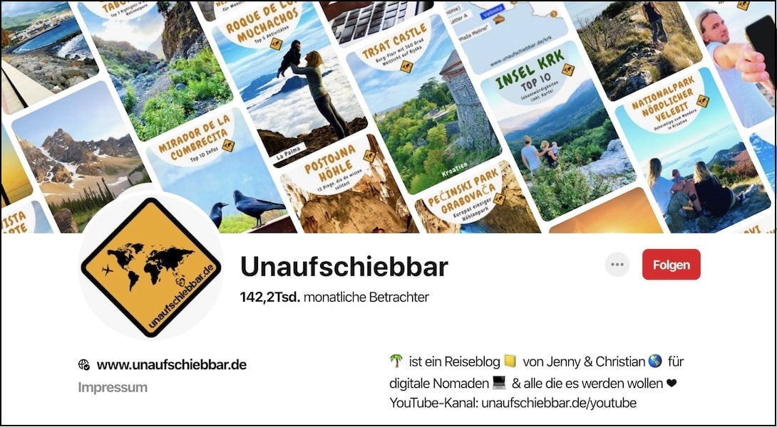 unaufschiebbar Pinterest Betrachter Februar 2020